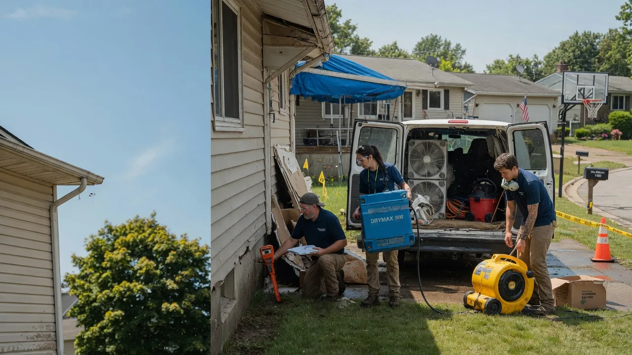 Ceiling Leak Cleanup in Nitro, WV near me