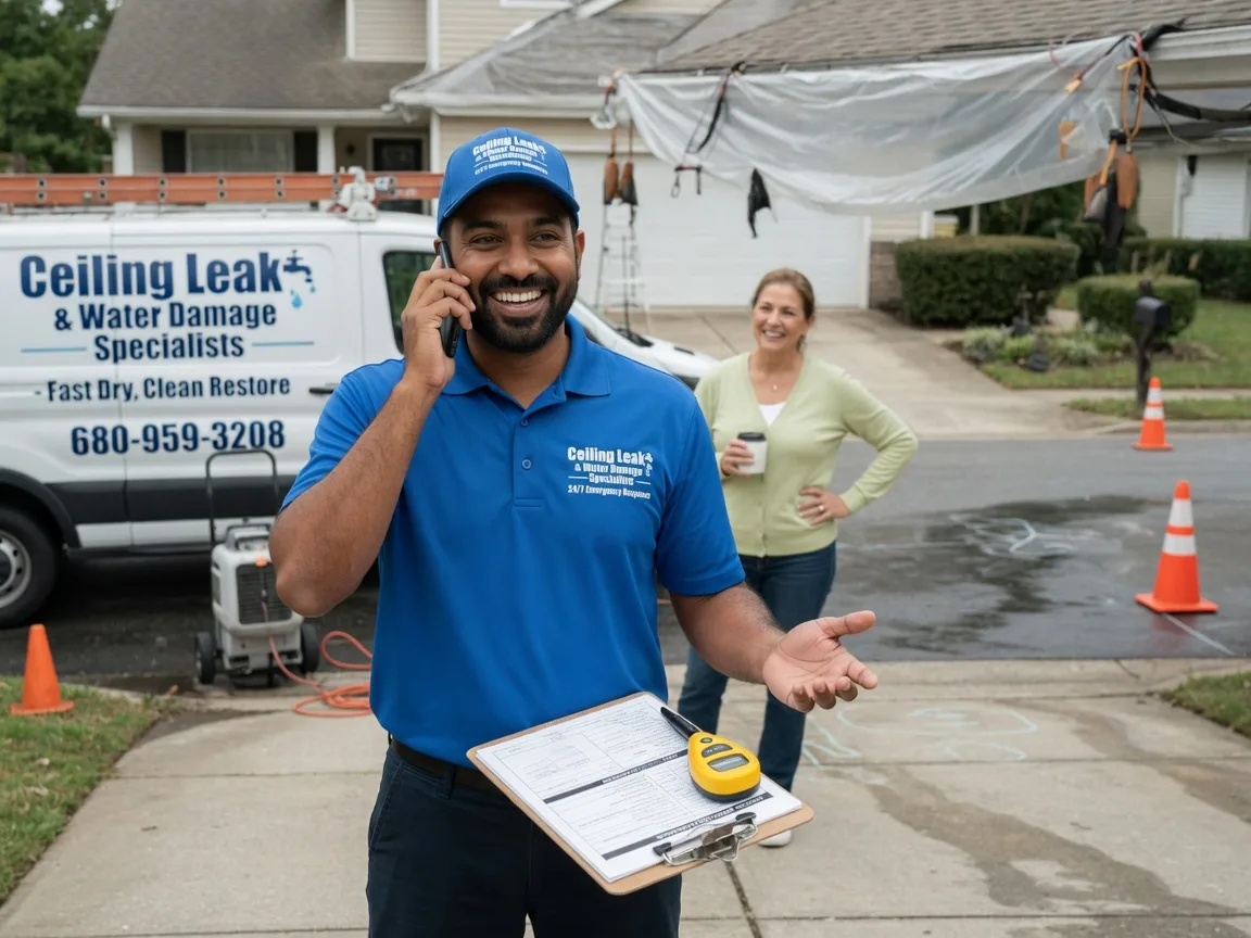 Ceiling Leak Cleanup Nitro, WV FAQs
